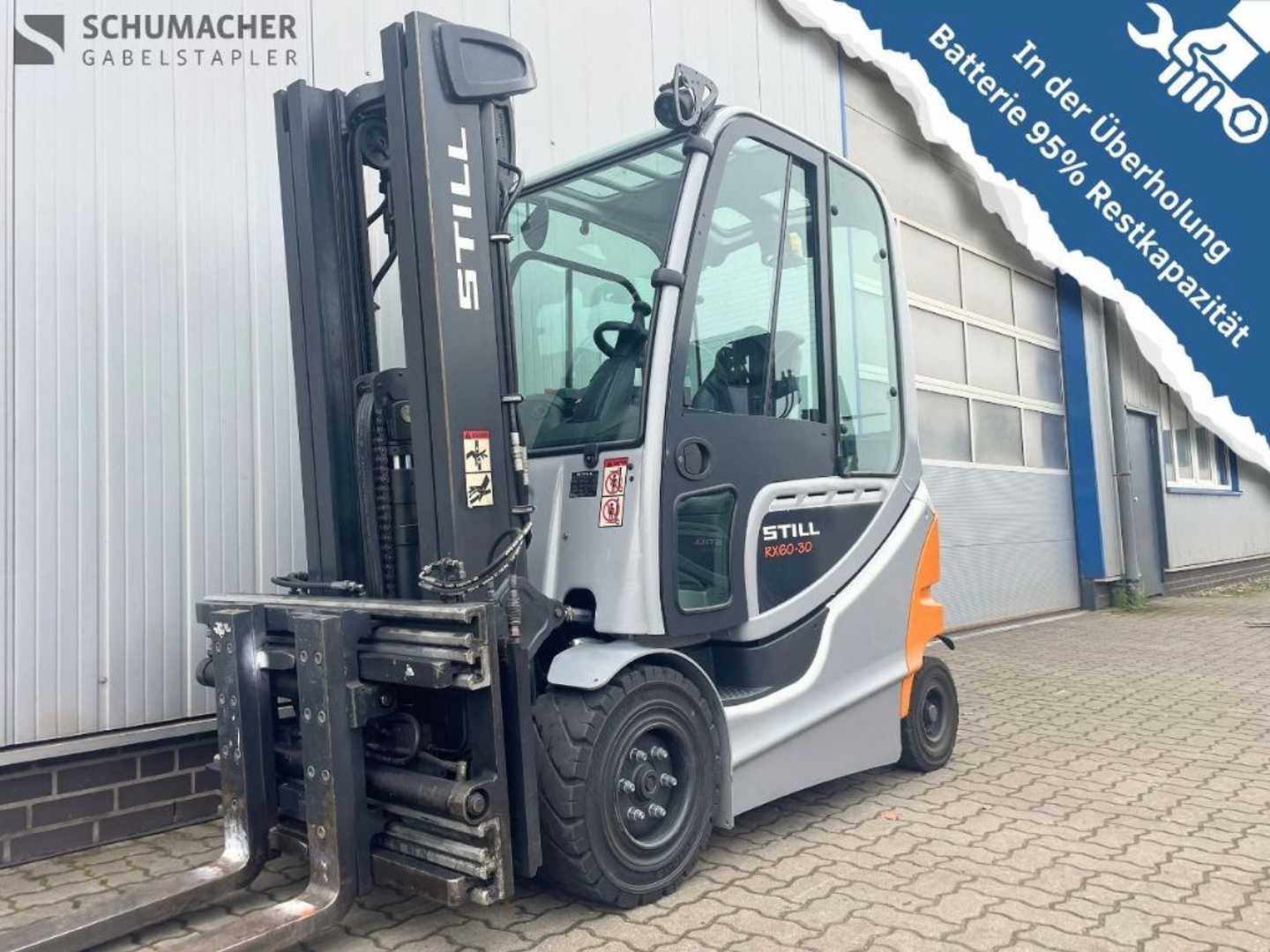 Gabelstapler gebraucht STILL RX60-30 | Batterie 95% ELEKTRO VIERRADFRONTSTAPLER (13072177)
